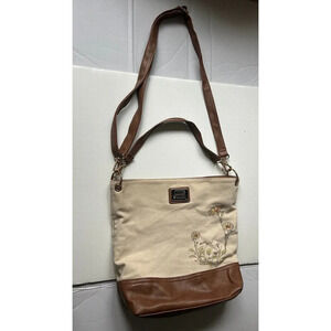 Loungefly Marvel Groot Guardians Of The Galaxy Crossbody Canvas Floral Purse